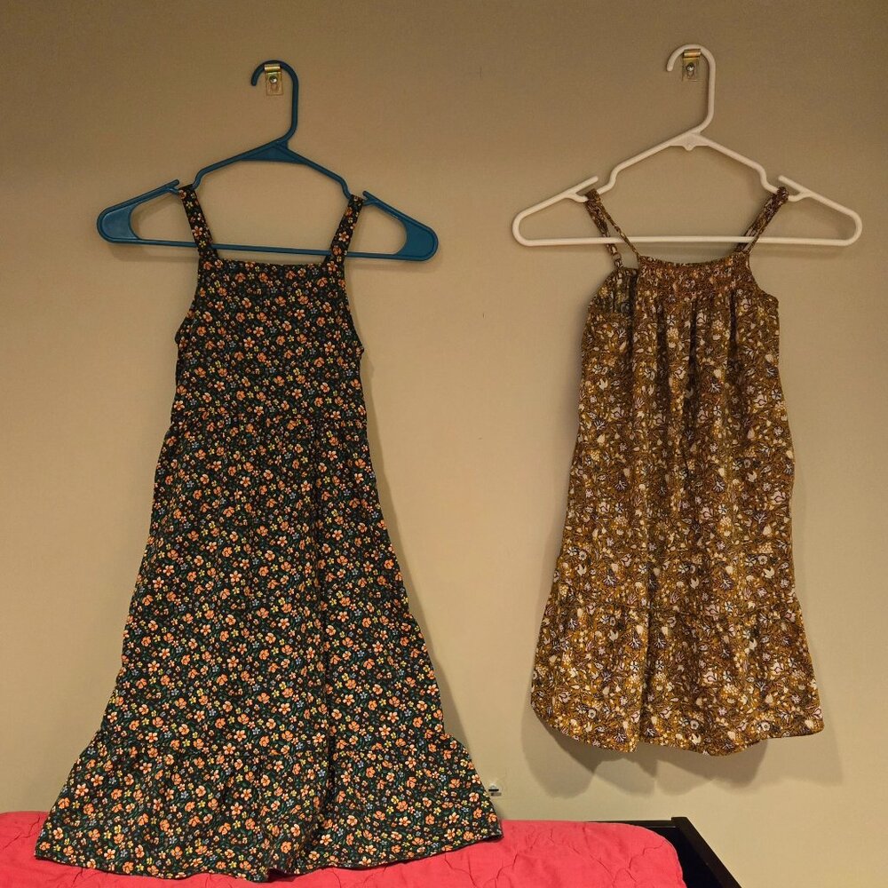 Set of 2, size 7/8, Old Navy girls sundresses